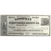 Image 1 : Goodman Gold & Silver Mining Co. Stock Certificate, Devil's Gate District