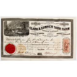 Clark & Sumner Tarr Farm Oil Stock