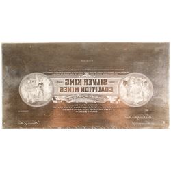 Silver King Coalition Mines Printers Plate