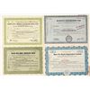 Image 1 : Four Different Alberta Mining Stock Certificates