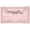 Image 1 : La Regina Gold Mining Company Stock Certificate, 1896