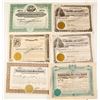 Image 1 : Six Lightning Creek Gold Mining Stock Certificates, British Columbia