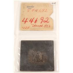 "First Find" Printers Plate