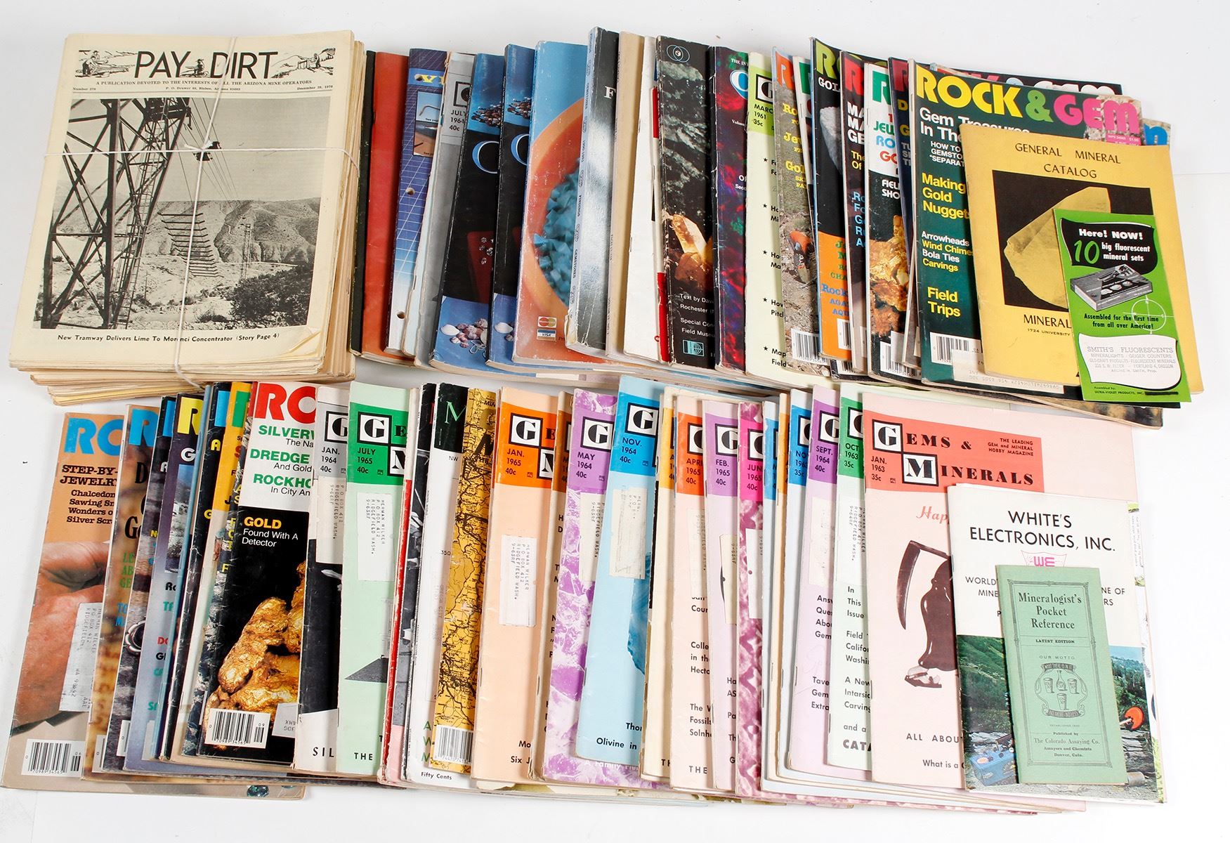 Mining Journals, Rocks & Minerals (Magazines)