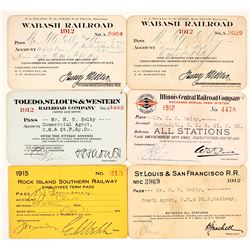 Six Railroad Passes