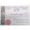 Image 1 : Western Railroad Corporation Stock Certificate, 1847