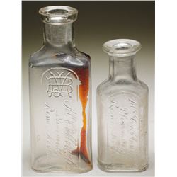 Mc Cullough's Pharmacy Bottles (2)