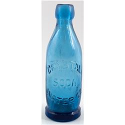 Crystal Water Co. Soda Bottle