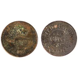 Ira Stout, Brunswick & Co., Token (New Richmond, Indiana)