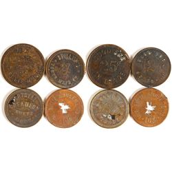 Four Butte, Montana Tokens (Two R6)