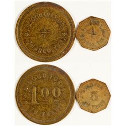 A. Coutret Jr. Tokens (Charco, Texas)