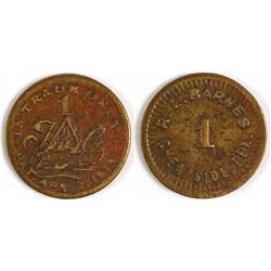 R. L. Barnes Token (Cheapside, Texas)