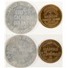 Image 1 : Lou's Silver Dollar Token Plus One Other College Station (College Station, Texas)
