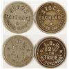 Image 1 : Wm. Vehlinger, Stock Exchange Tokens (Corpus Christi, Texas)