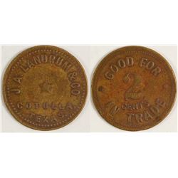 J. A. Landrum & Co. Token (Cotulla, Texas)