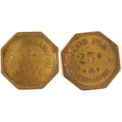 Charles Champion Token (Isabel, Texas)