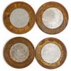 Image 1 : Two Encased Lufkin, Texas Tokens: Lufkin Land & Lumber Co. and Martin Wagon Co.
