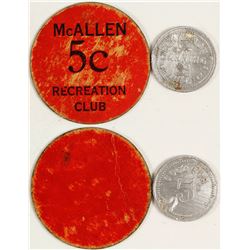 Two McAllen Tokens (McAllen, Texas)