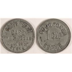 Cross Roads Cafe Token (Muleshoe, Texas)