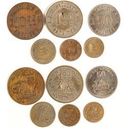 A. J. Lichnovsky & Co. Tokens (Nada, Texas)