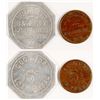 Image 1 : Nord End Bakery, R. J. Schroller Tokens (Nord End and Nordheim, TX)