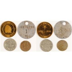 Four Palestine, Texas Tokens