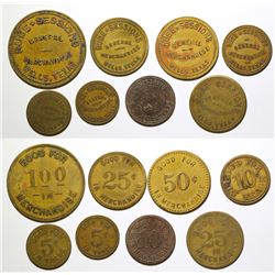 Rube Sessions Tokens (Wells, Texas)
