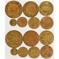 Sessions Lumber Co. Tokens (Wells, Texas)