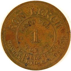 Ron Lerch Collectors Token