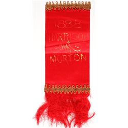 Harrison/ Morton Campaign Ribbon