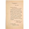 Image 1 : War Department Letter Signed by William H. Taft