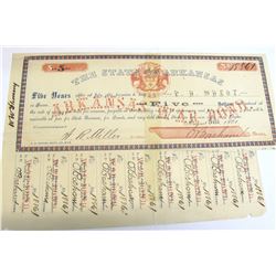 Arkansas Civil War Bond