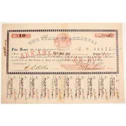 Confederate State Bond