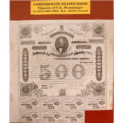 Confederate States Bond