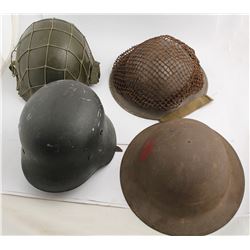 Four Military Hats