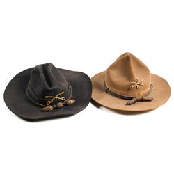 Two Early Cavalry Hats