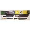 Image 1 : Two Timber Rattler Bowie Knives with Sheaths