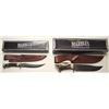 Image 1 : Two Marbel's Damascus Bowie Knives