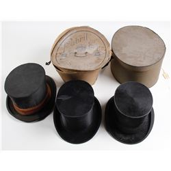 Classic Folding Top Hats