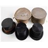 Image 1 : Classic Folding Top Hats