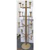 Image 1 : Ornate Wood Hat Tree for Hat Collection