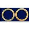 Image 1 : Two Pre-Revolution Jade Bangles