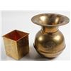 Image 1 : Two Decorative Brass Items