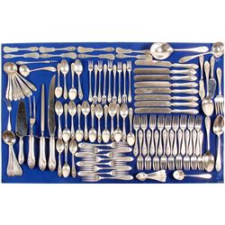 Gorham Silver Flatware Set, 1905