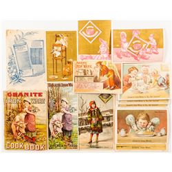 Graniteware Trade Cards and Recipe Book