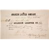 Image 1 : Rare Billhead for the Anaheim Lighter Co., Anaheim Landing, 1866