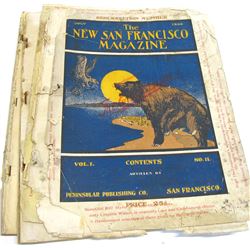 New San Francisco Magazine May and July 1906