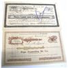 Image 1 : Two San Francisco Stock Certificates