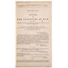 Image 1 : Modoc War Claims, Letter from Secretary of War