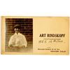 Image 1 : Rare Denver Photographer Business Card w/ Original Photo